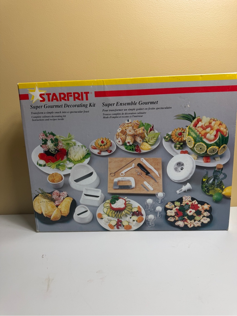 Vintage 1980s/1990s Starfrit Super Gourmet Decorating Kit - New in Box